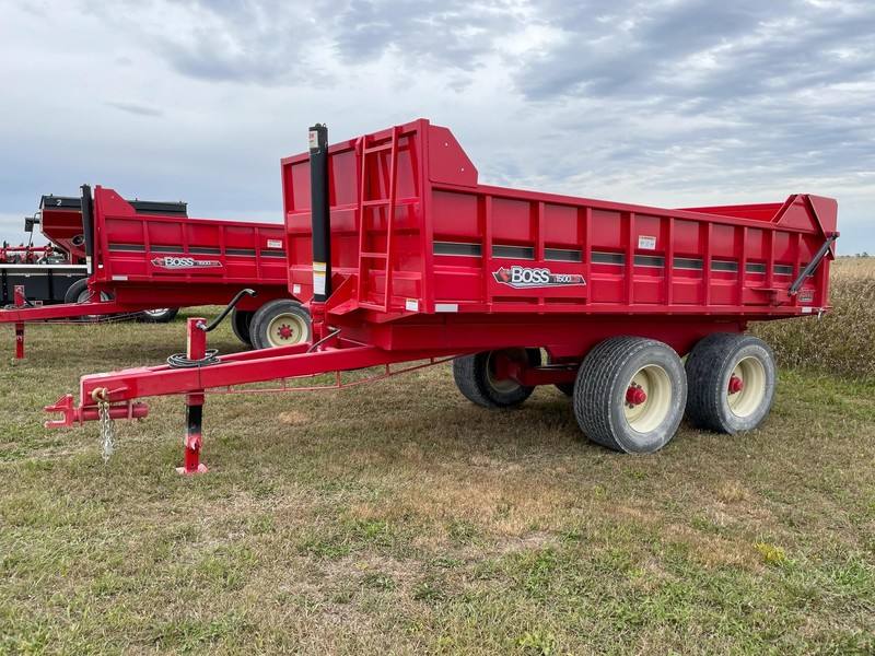 Buy Agricultural & Medium Duty Tractor Trailer Dump Trailers with Gear & Motor Easy to Operate Steel Construction for Sale - Image 3