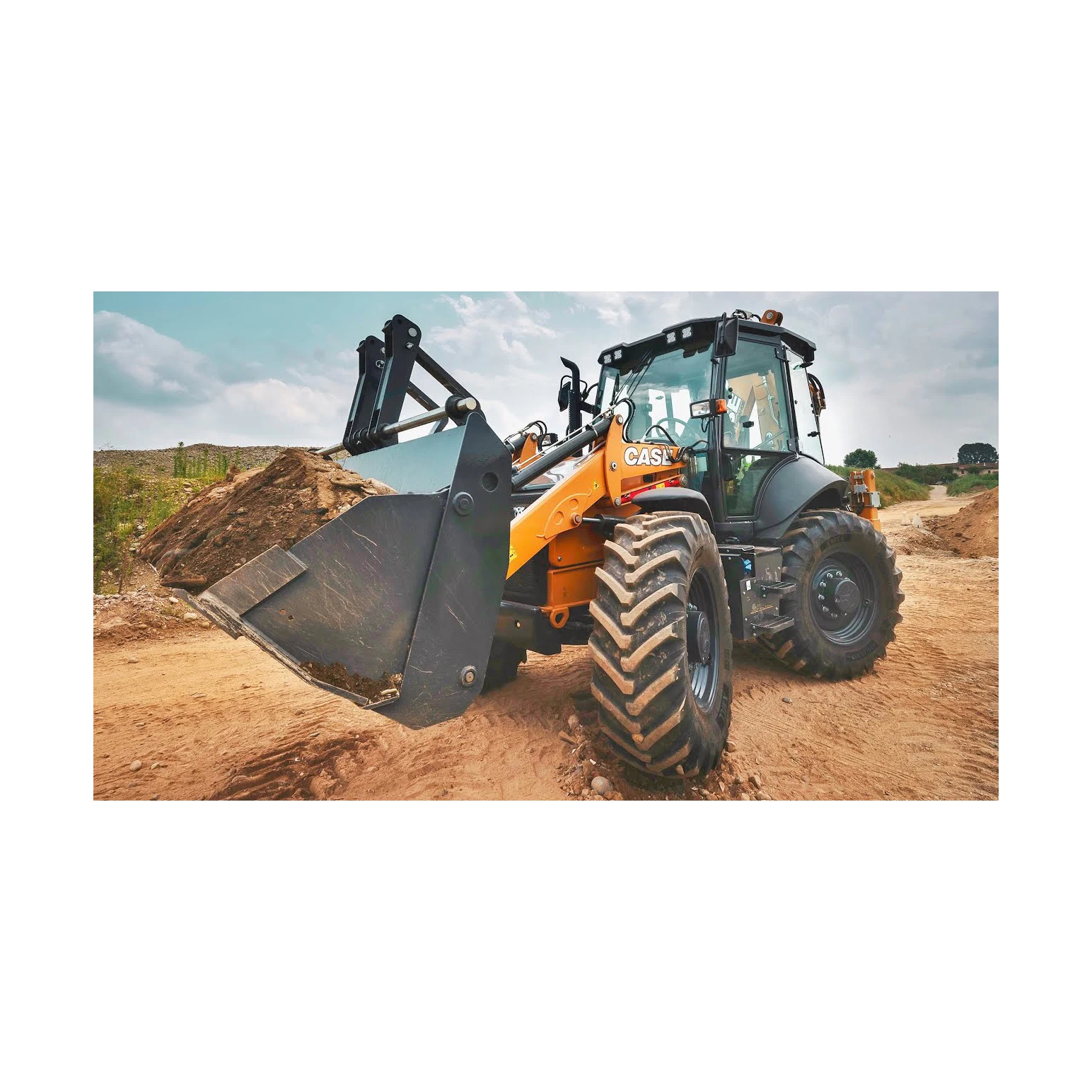 Used backhoe loaders for sale with low hours and reliable performance for digging, lifting, and excavation